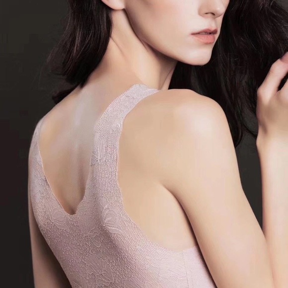 Kissy Lace Bralette Set Pink Lady Cherry Blossom - Picture 3 of 7